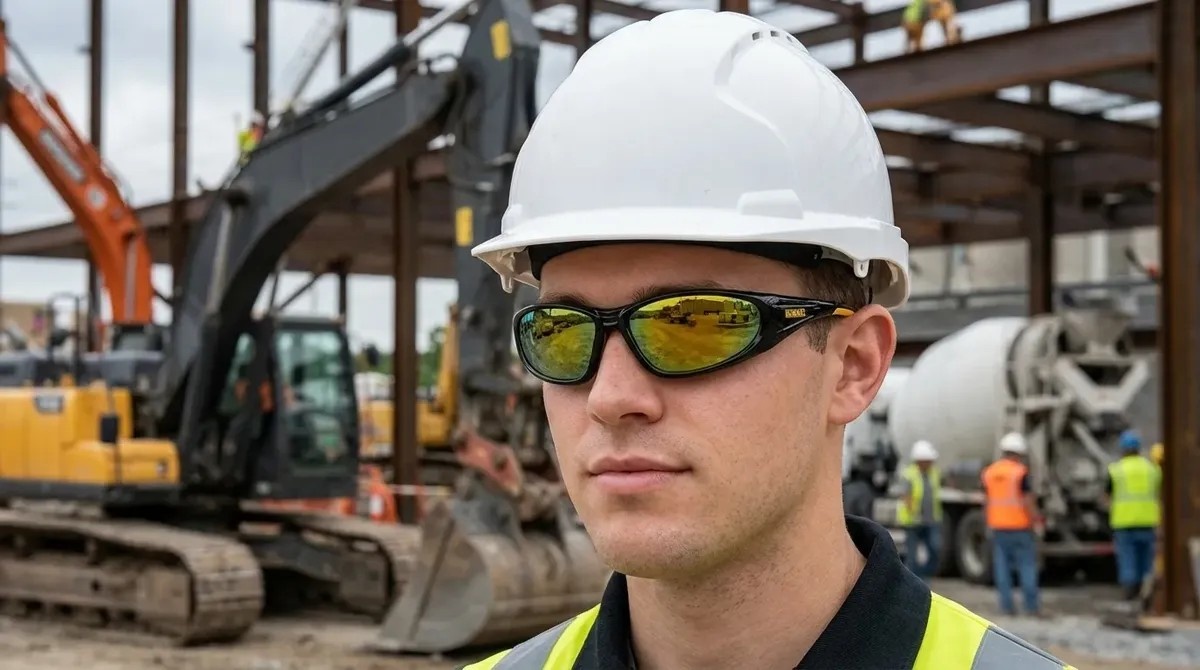 Lentes de Seguridad Premium DEWALT Gable Yellow · ANSI Z87 · Protección UV al 99%