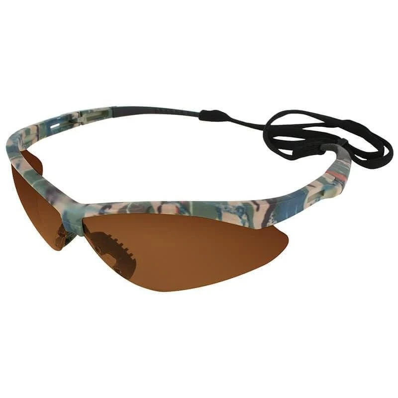 Lentes de seguridad deportiva NEMESIS BRONZE ANSI Z87 99%UV FLEXIBLE USA BRAND