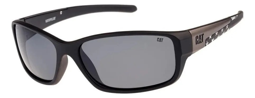 Lente De Sol Cat Caterpillar Americana Polarizadas Uv400 Océano Negro