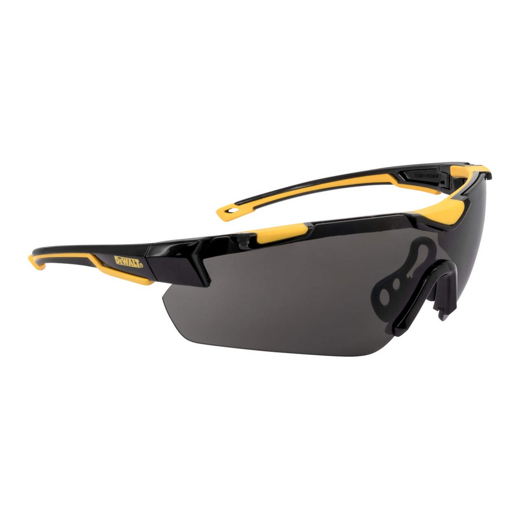 lentes de seguridad dewalt deportivo chisel NEGRA ANSI Z87 Filtro UV 99,9 %