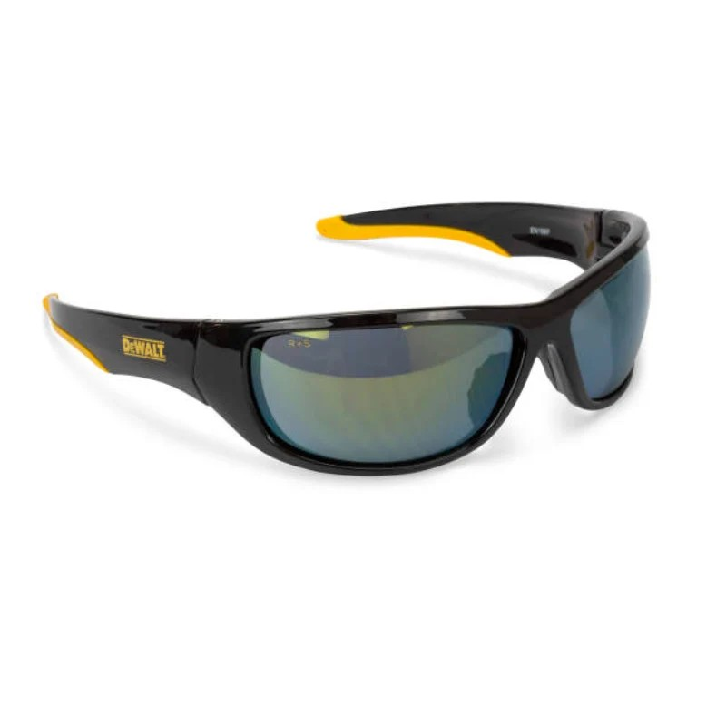 DEWALT® Dominator™ DPG94 – Lentes de Seguridad Amarillo Espejado UV | ANSI Z87