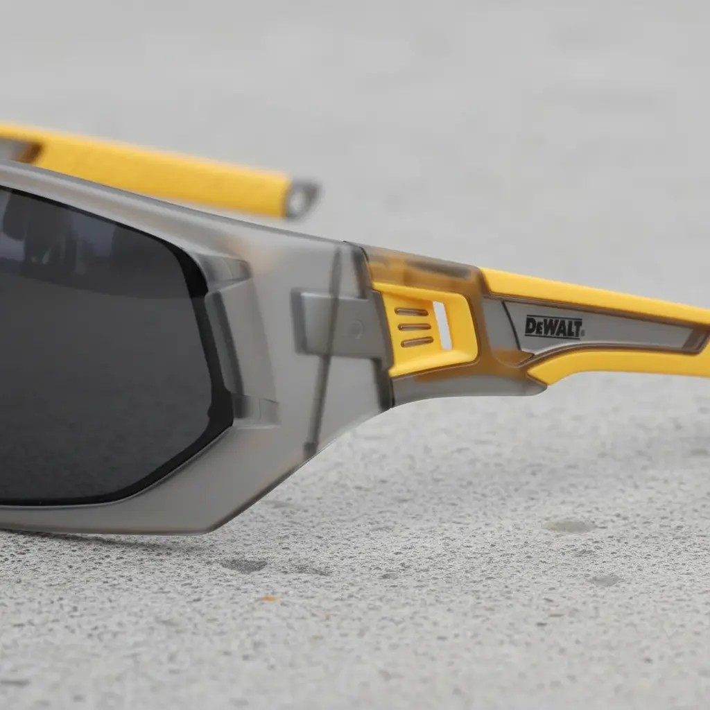 Lentes de Seguridad DEWALT® Miter™ DPG112 – ANSI Z87 Negro y Protección UV