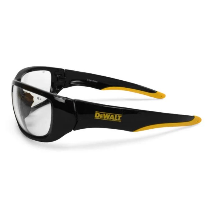 Lentes de Seguridad DEWALT® Dominator™ ANSI Z87 – Transparente y Protección UV