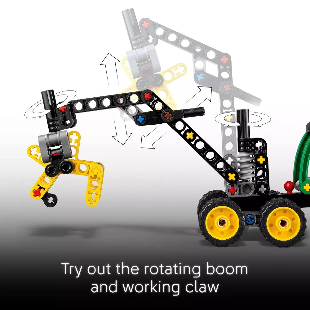 LEGO Technic John Deere 1470H Máquina Forestal 42218