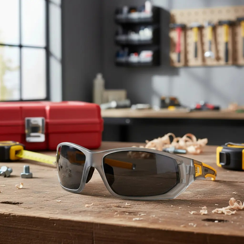 Lentes de Seguridad DEWALT® Miter™ DPG112 – ANSI Z87 Negro y Protección UV