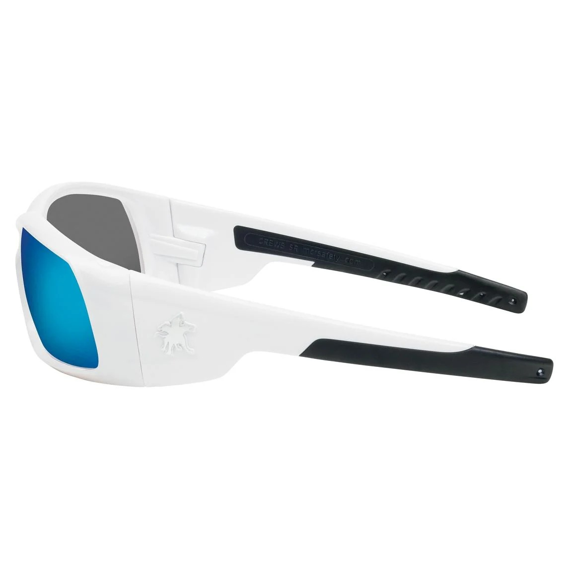 Lentes de seguridad Deportiva MCR SWAGGER AZUL ANSI Z87 99% Protección UV USA BARND