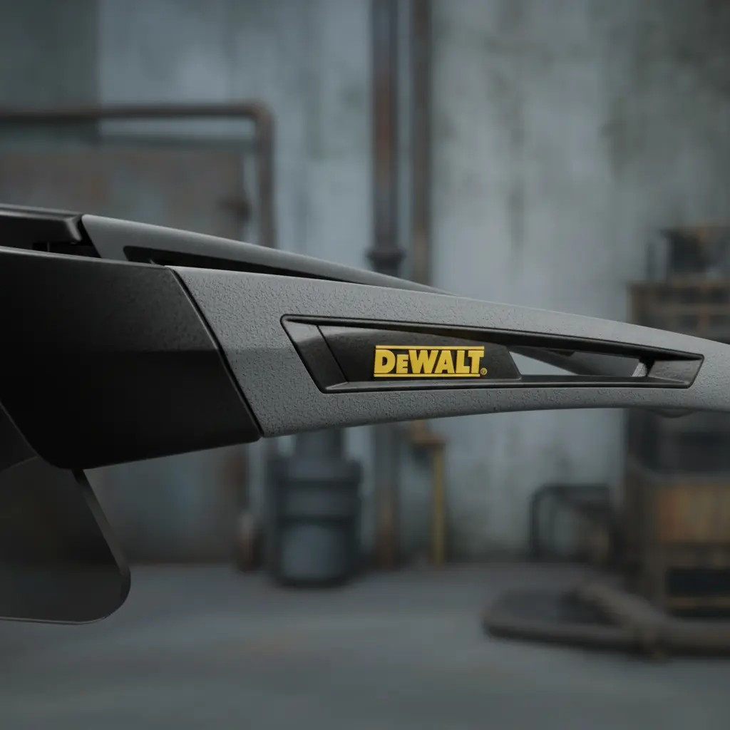 Lentes de Seguridad DEportivas DEWALT Crosscut NEGRA · ANSI Z87 · Protección UV al 99%