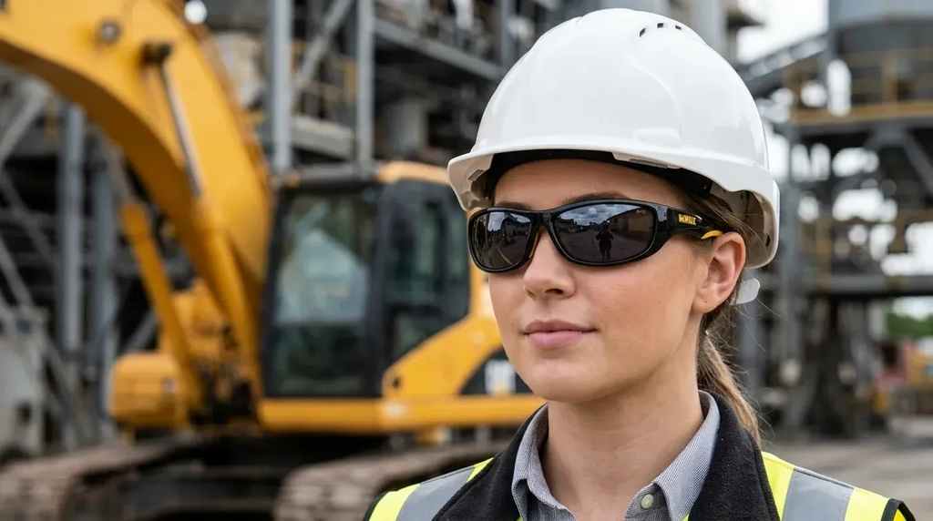 Lentes de Seguridad DEWALT® Dominator™ ANSI Z87 – Silver y Protección UV