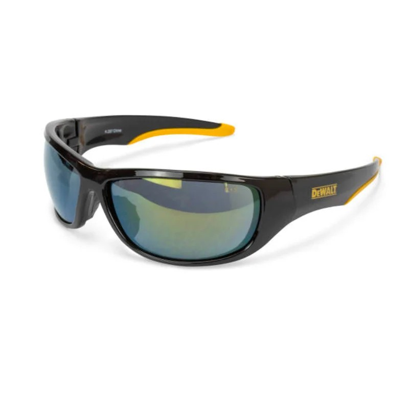 DEWALT® Dominator™ DPG94 – Lentes de Seguridad Amarillo Espejado UV | ANSI Z87