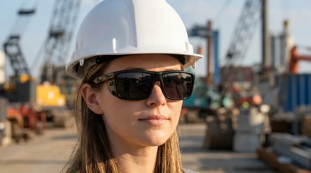 Lentes de seguridad  MCR SR2 NEGRA ANSI Z87 99% UV Protección Lateral Desmontable USA BRAND
