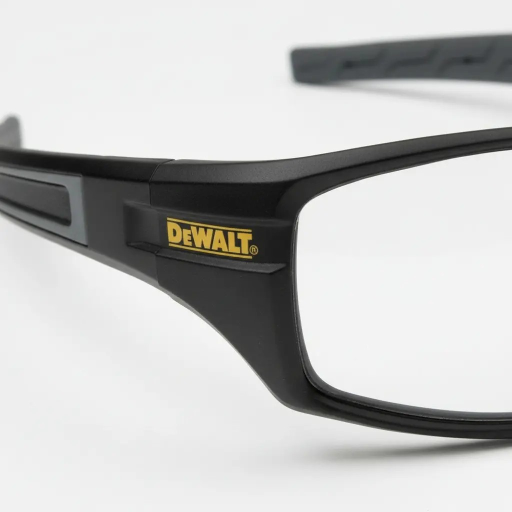 Lentes de Seguridad Deportivas DEWALT Auger clear· ANSI Z87 · Protección UV 99%