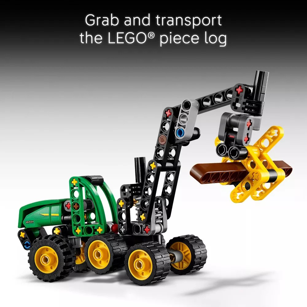 LEGO Technic John Deere 1470H Máquina Forestal 42218