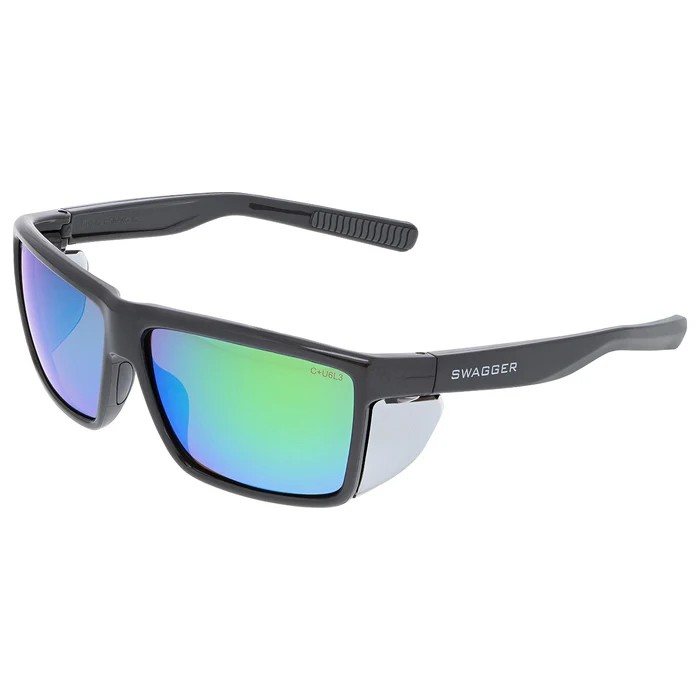 Lentes de seguridad  MCR SR2 VERDE ANSI Z87 99% UV Protección Lateral Desmontable USA BRAND