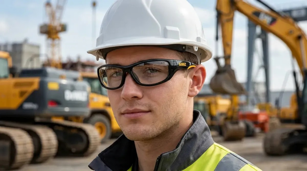 Lentes de Seguridad DEWALT® Dominator™ ANSI Z87 – INTERIOR / EXTERIOR y Protección UV