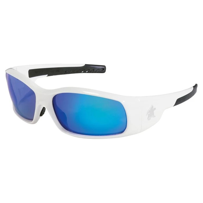Lentes de seguridad Deportiva MCR SWAGGER AZUL ANSI Z87 99% Protección UV USA BARND