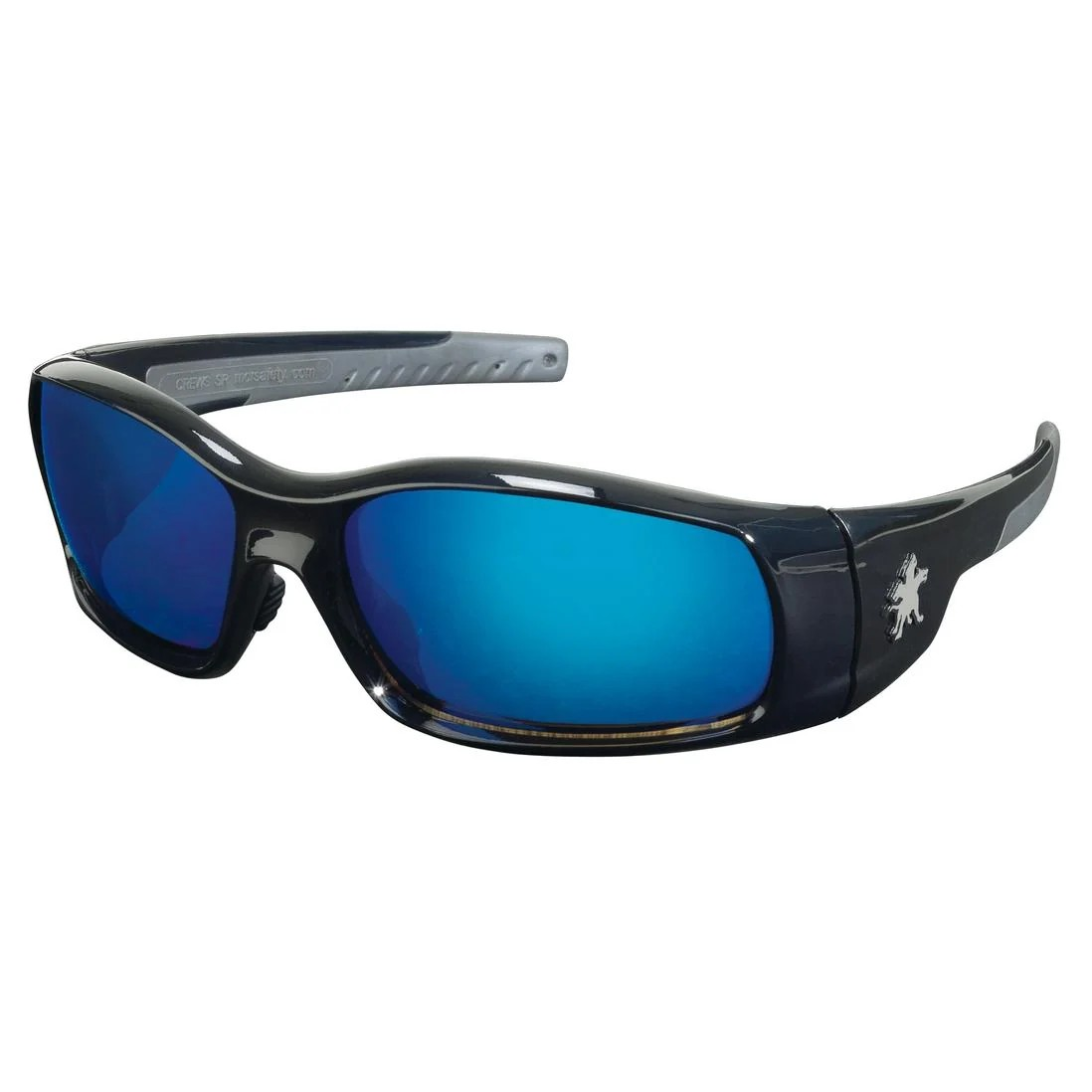 Lentes de seguridad deportivos o MCR SR1 AZUL certificado ANSI Z87 filtro UV USA BRAND