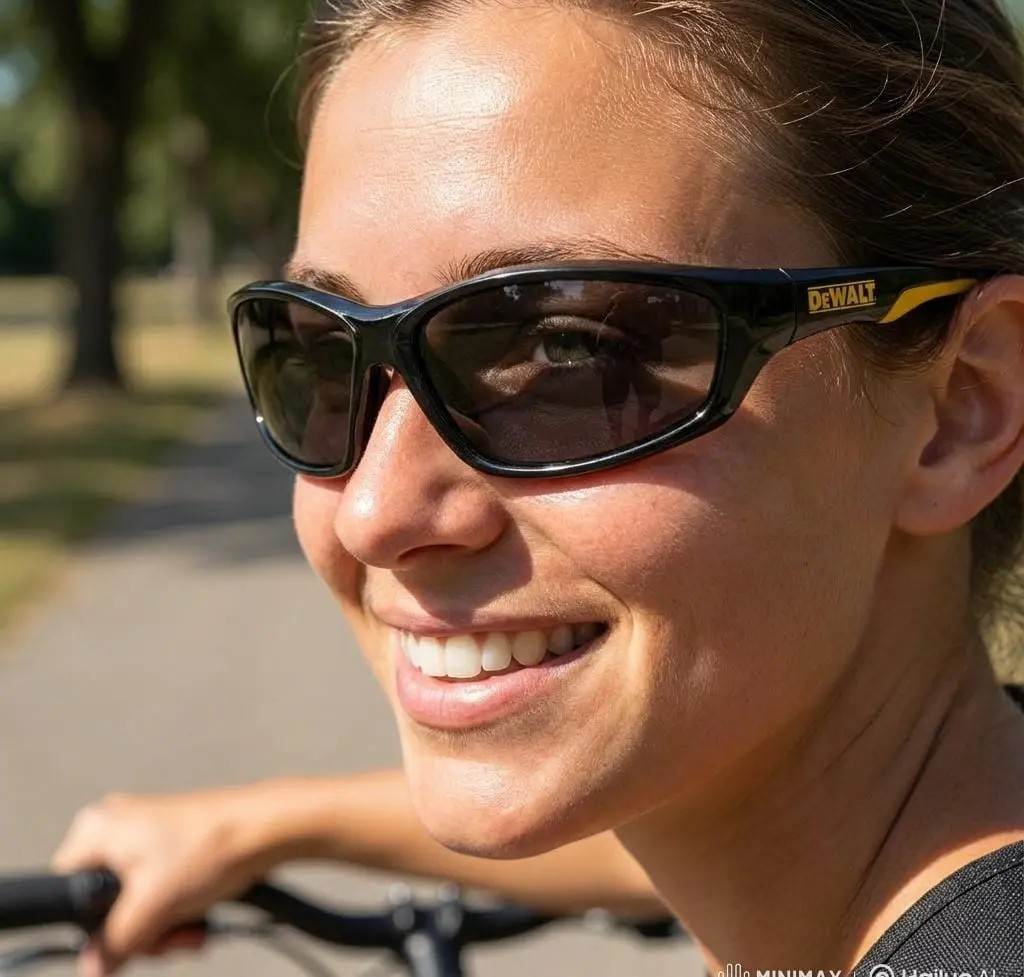 Lentes de seguridad deportivo dewalt router NEGRA ANSI Z87 FILTRO UV