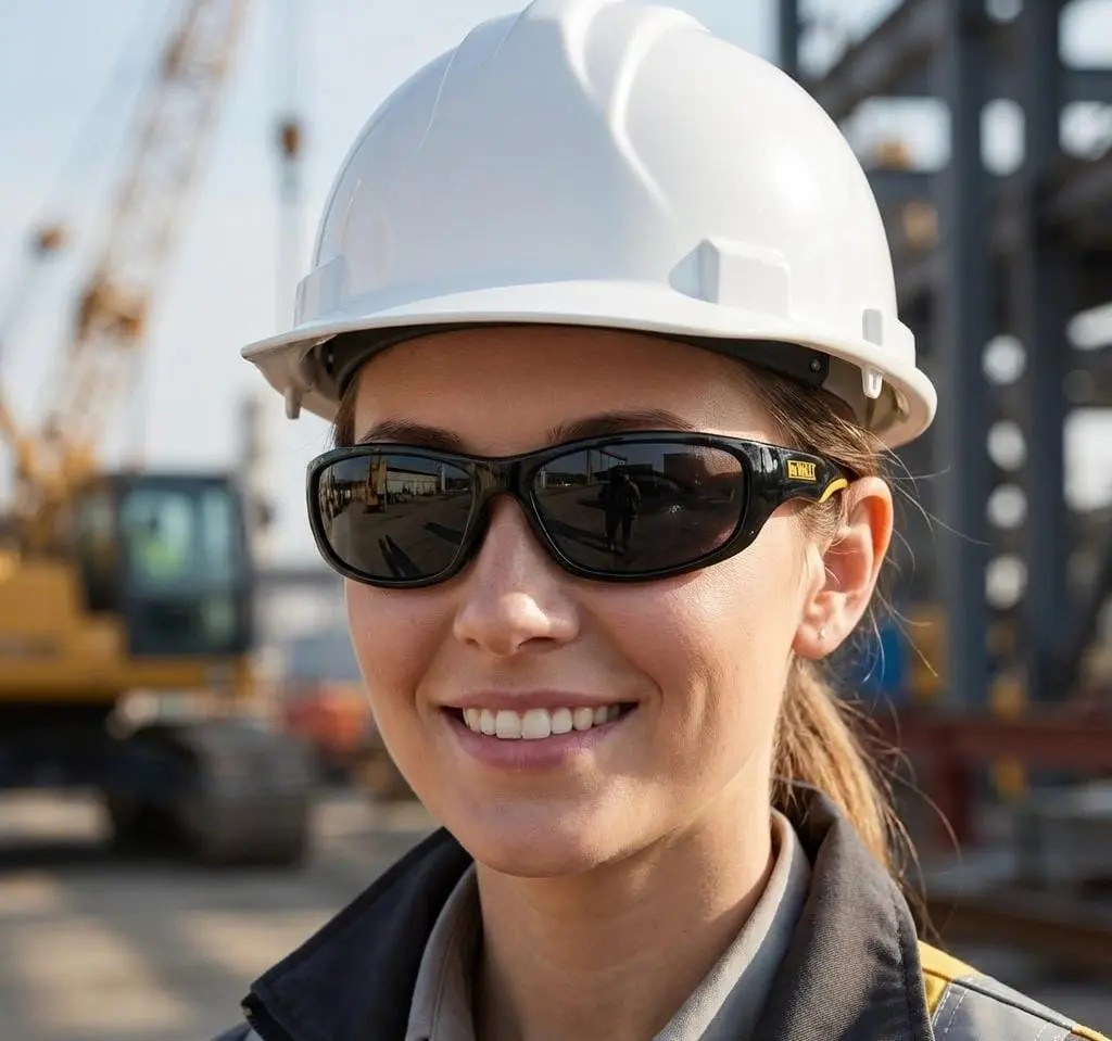Lentes de Seguridad DEWALT® Dominator™ ANSI Z87 – Full Frame Negro, Lente Humo y Protección UV