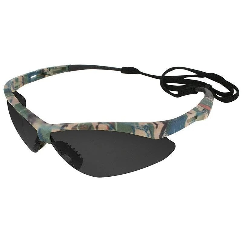 Lentes de seguridad deportiva NEMESIS Negro ANSI Z87 99%UV FLEXIBLE USA BRAND