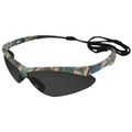 Lentes de seguridad deportiva NEMESIS Negro ANSI Z87 99%UV FLEXIBLE USA BRAND