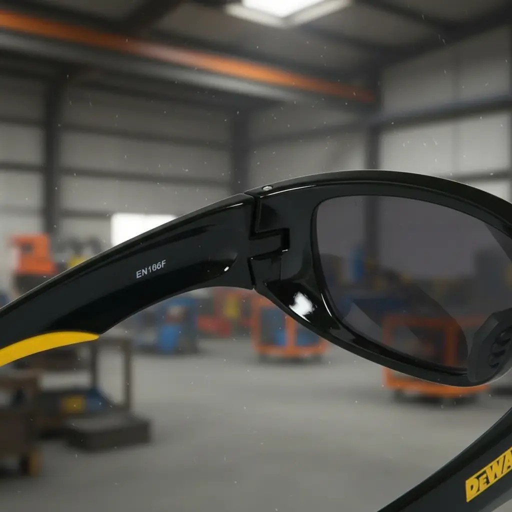 Lentes de Seguridad DEWALT® Dominator™ ANSI Z87 – Silver y Protección UV
