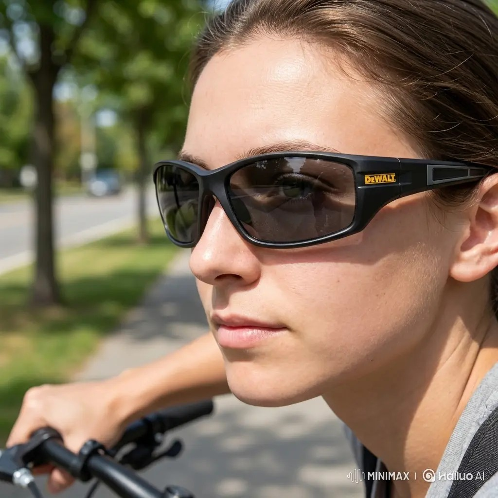 Lentes de Seguridad DEWALT Auger NEGRA · ANSI Z87 · Protección UV 99%